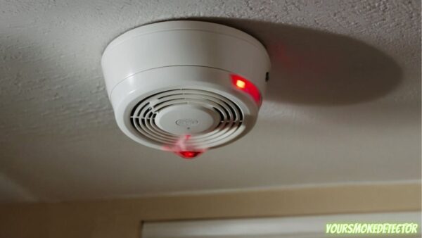 Blinking Red Light on Smoke Detector