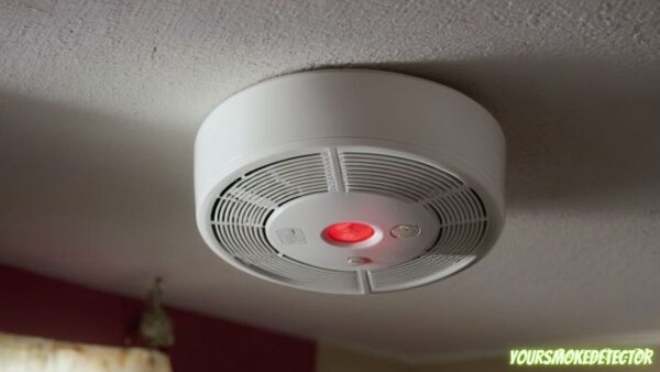 Smoke Detector Blinking Red No Sound