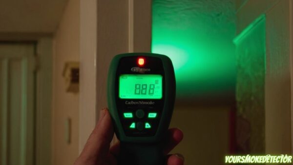 Carbon Monoxide Detector Green Light Stays On