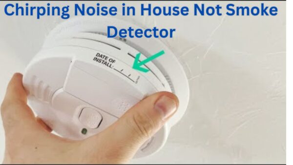 Chirping Noise in House Not Smoke Detector